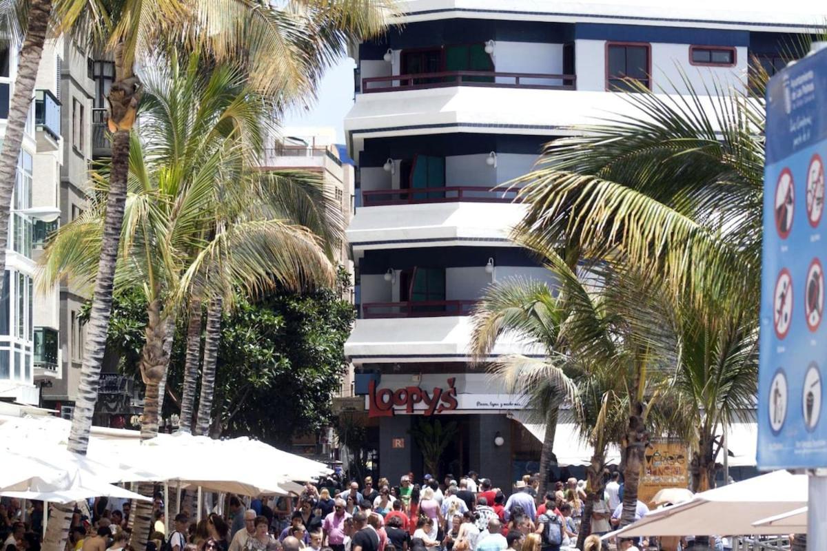 Apartamento Con Balcon En La Playa De Las Canteras Las Palmas de Gran Canaria Esterno foto
