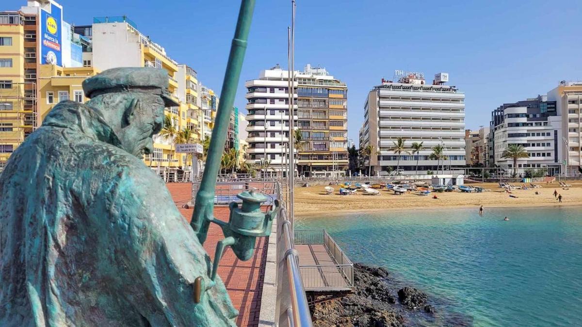Apartamento Con Balcon En La Playa De Las Canteras Las Palmas de Gran Canaria Esterno foto